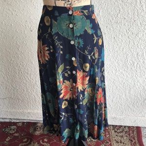 Vintage floral skirt